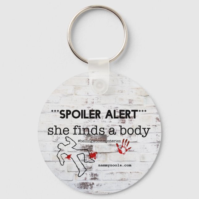 Porte-clés Alerte de spoiler - Porte - clé Nammynools (Recto)