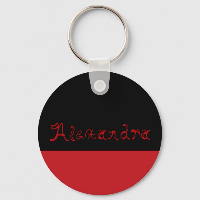 Porte-clés Alexandra (Recto)