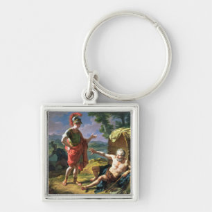 Porte-clés Alexandre et Diogène, 1818 (huile sur la toile)