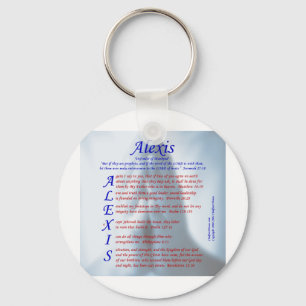 Porte-clés Alexis Acrostic