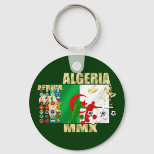 Porte-clés Algeria Soccer Football MMX Africa 2010 gifts