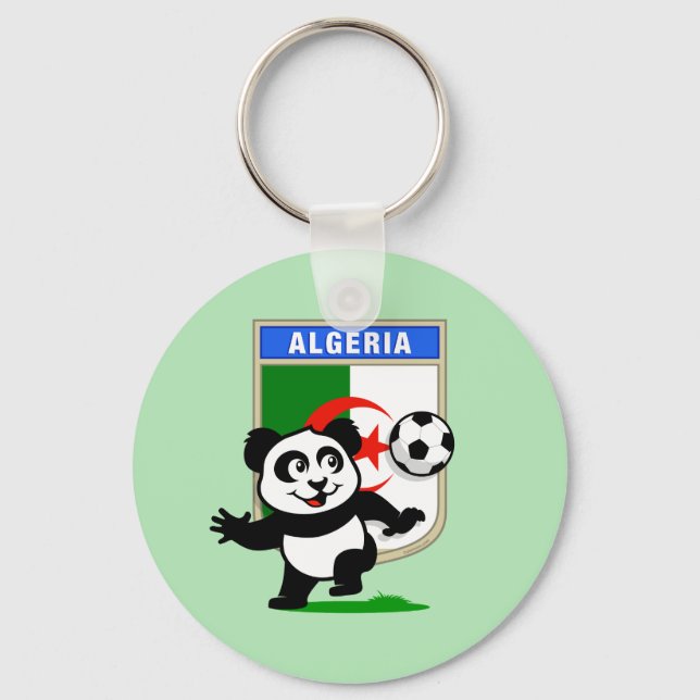 Porte-clés Algérie Soccer Panda (Recto)