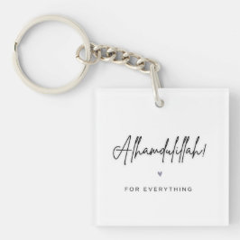 Porte-clés Alhamdulillah pour tout
