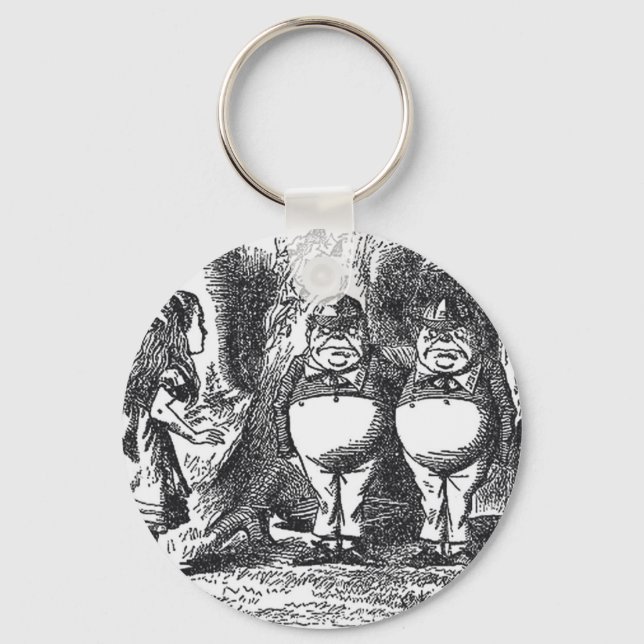 Porte-clés Alice au pays des merveilles (Recto)