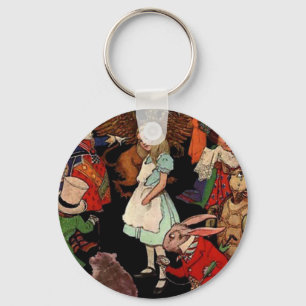 Porte-clés Alice au pays des merveilles