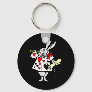 Porte-clés Alice Au Pays Des Merveilles Lapin De Pâques Lapin