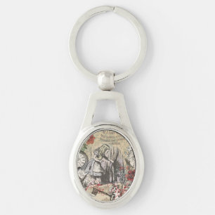 Porte-clés Alice au pays des merveilles Rideau Art classique
