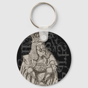 Porte-clés Alice dans le roi du pays des merveilles des