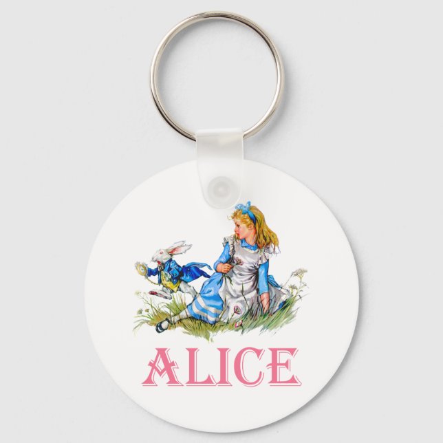 PORTE-CLÉS ALICE EN WONDERLAND (Recto)