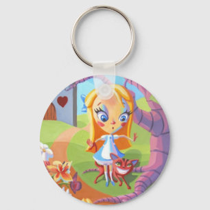 Porte-clés Alice et le pays des merveilles
