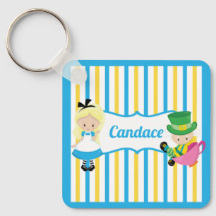 Porte-clés Alice in Wonderland Cute Personalized Kids Book