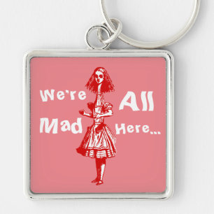 Porte-clés Alice Stretched au pays des merveilles