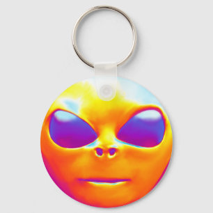 Porte-clés Alien psychologique