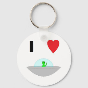 Porte-clés Aliens du coeur I
