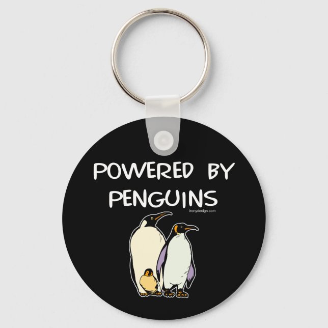 Porte-clés Alimenté Par Des Pingouins (Recto)