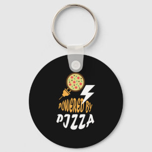 Porte-clés Alimenté par Pizza – Conception amusante pour les