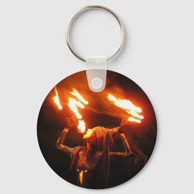 Porte-clés Alimenter le Porte - clé d'incendie (Recto)