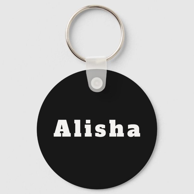 Porte-clés Alisha (Recto)