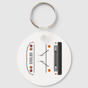 Porte-clés 'All American RE' School Bus Keychain