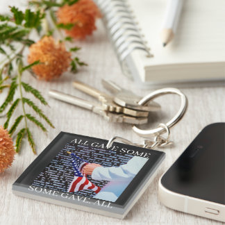 PORTE-CLÉS ALL GAVE SOME SOME GAVE ALL