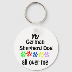 Porte-clés Allemand Berger Chien Marche Design