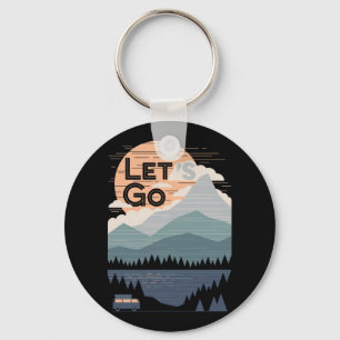 Porte-clés Allez Camping, Go Camp