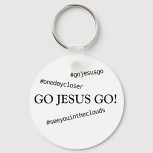 Porte-clés ALLEZ JÉSUS ! porte - clé #gojesusgo