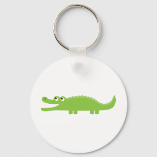 Porte-clés Alligator vert