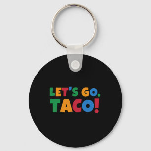 Porte-clés Allons-y Taco' Poulet Trump Tarif