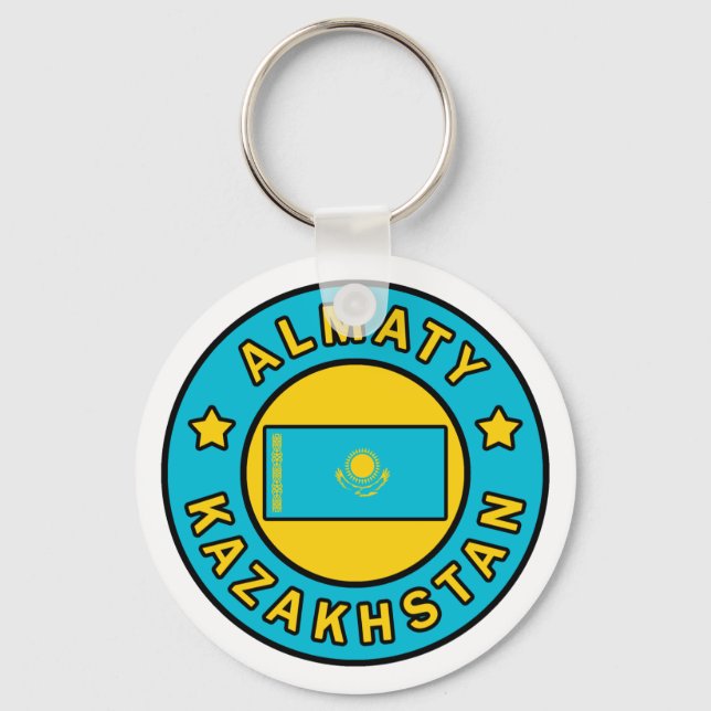Porte-clés Almaty Kazakhstan (Recto)