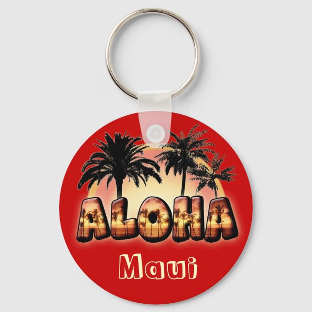 Porte-clés Aloha (Recto)