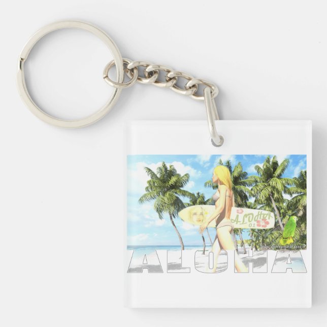 Porte-clés Aloha 01 (Devant)