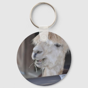 Porte-clés Alpaca, White