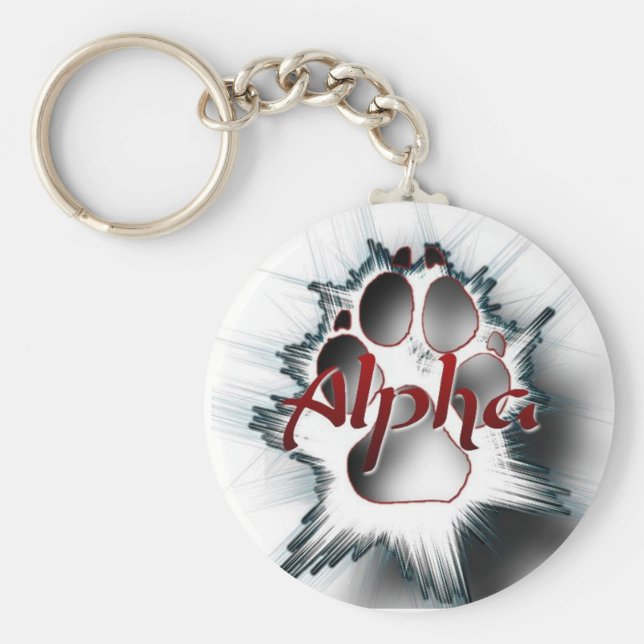 Porte-clés Alpha Paw (Devant)