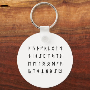 Porte-clés Alphabet Runique [Futhorc]