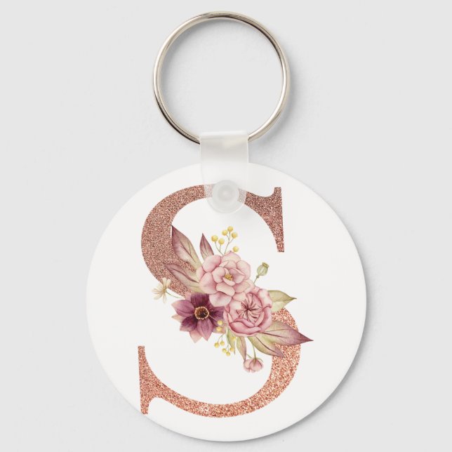 Porte-clés Alphabet S (Recto)