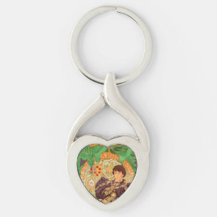 Porte-clés Alphonse Mucha Prince et Dragon