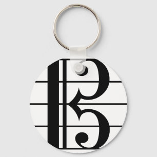 Porte-clés Alto Clef
