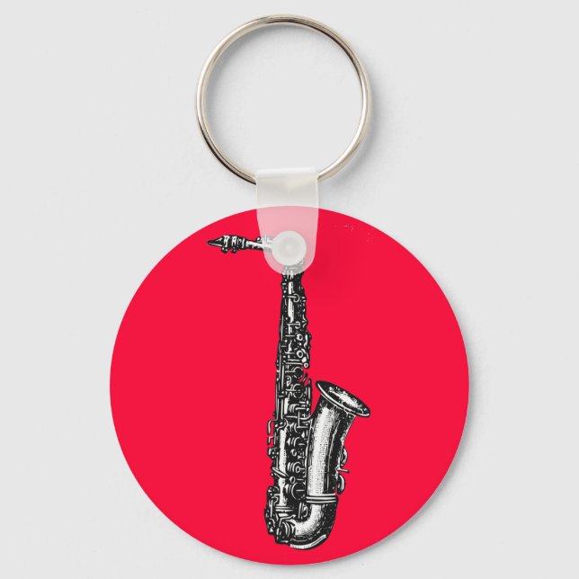 Porte-clés Alto Saxophone (Recto)