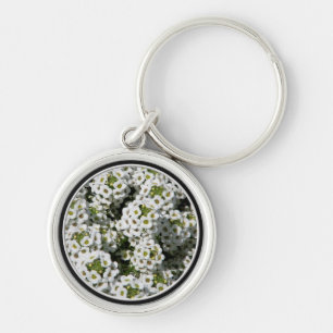 Porte-clés Alyssum blanc