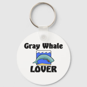 Porte-clés Amant de baleine grise
