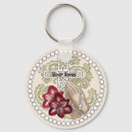 Porte-clés Amaryllis Rosary