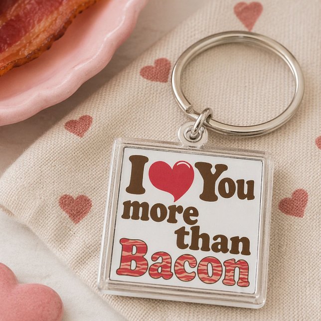 Porte-clés Amateur de Bacon (Créateur téléchargé)