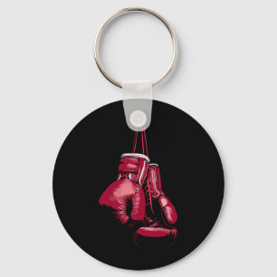 Porte-clés Amateur de kickboxing boxeur gant de boxe vintage