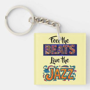 Porte-clés amateur de musique jazz