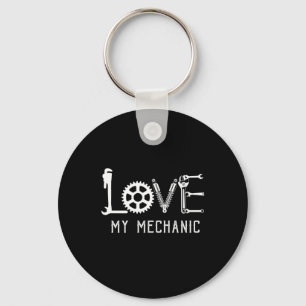 Porte-clés Amateurs mécaniques  Aimer ma mécanique