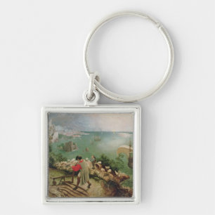 Porte-clés Aménagez en parc avec l'automne d'Icare, c.1555