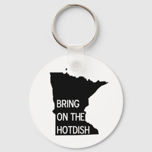 Porte-clés Amène le Porte - clé Hotdish Funny Minnesota