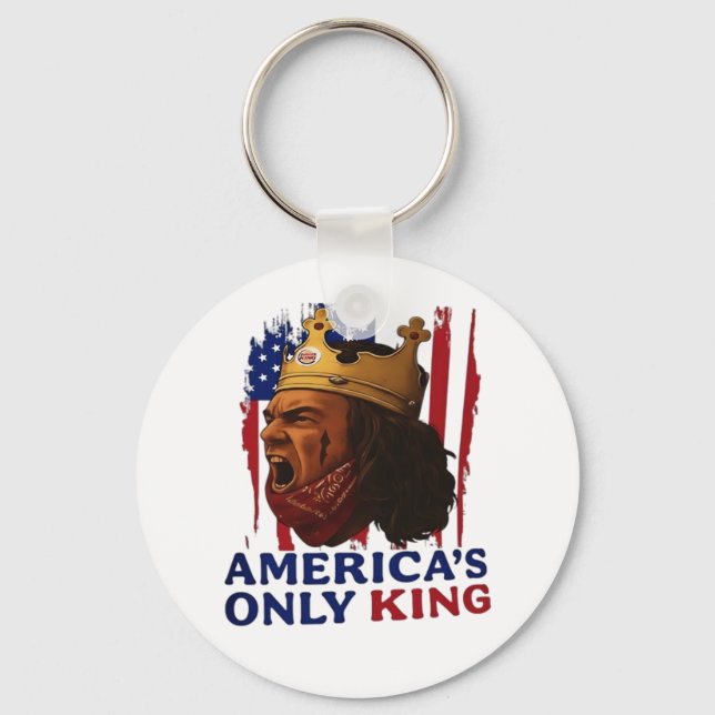 Porte-clés America’s Only King (Recto)