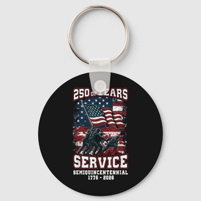 Porte-clés American 250th Anniversary Celebration 250 Years U (Recto)